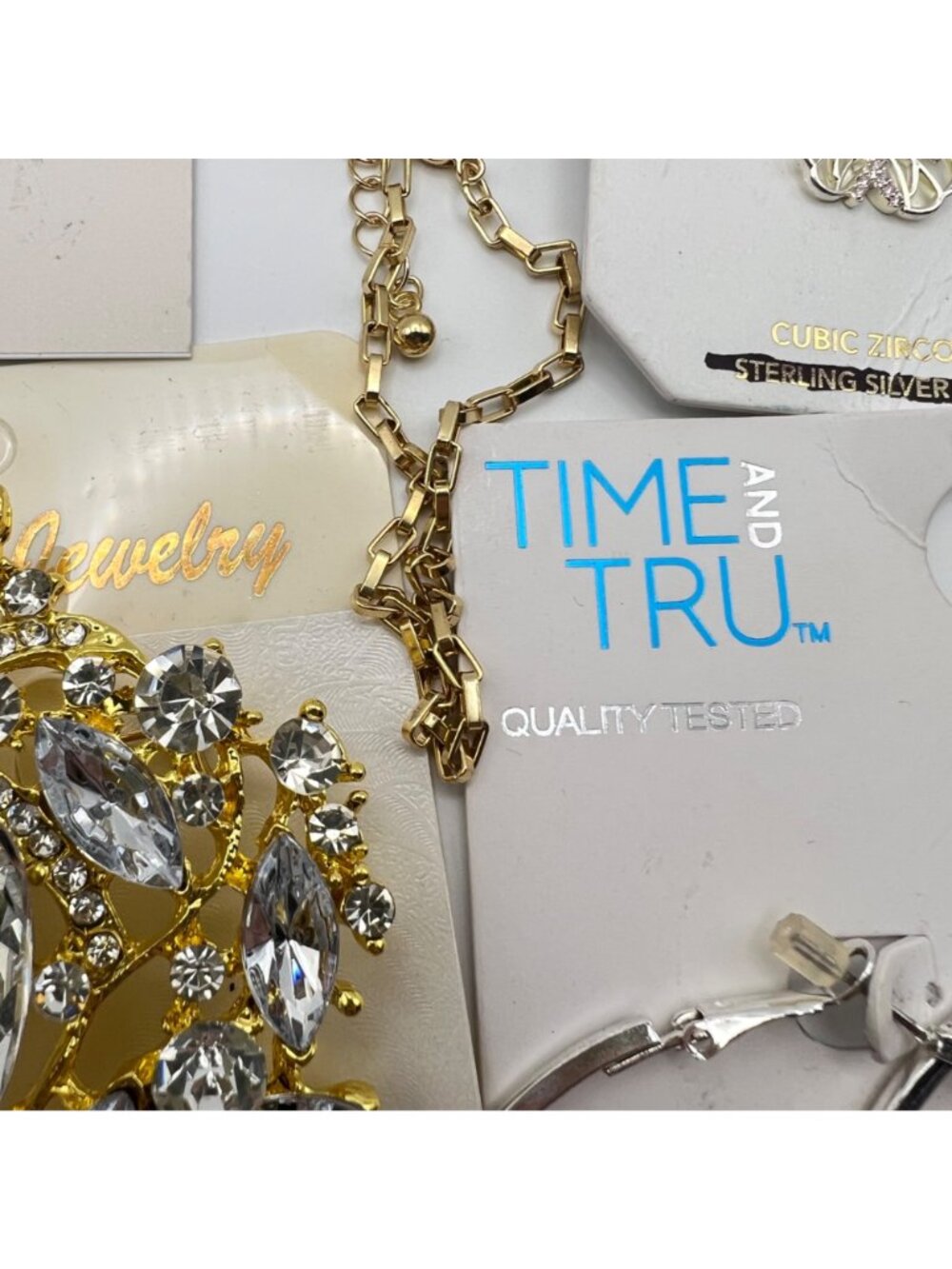 NWT Mixed Jewelry Lot Earrings Necklaces Bracelet Ring Sugarfix Lauren Conrad - Picture 13 of 16